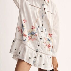 Pilcro Long sleeve floral swing dress- NWT